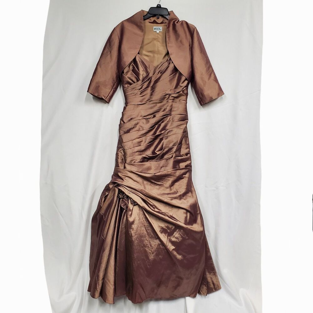Impression Bridal Mother Of The Bride Dress Gown, Sleeveless, Size 14 READ